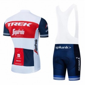 Completo Maglia + Pantaloncino con bretelle 2020 Trek-Segafredo Donna N001